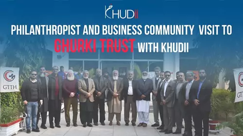philanthropist and business community visit ghurki trust hospital